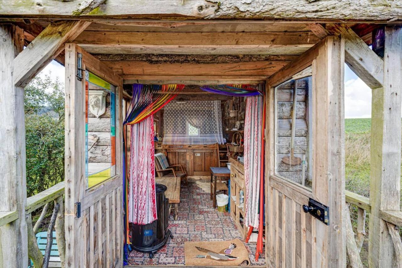 2X Double Bed - Glamping Wagon Dalby Forest Scarborough Exteriér fotografie